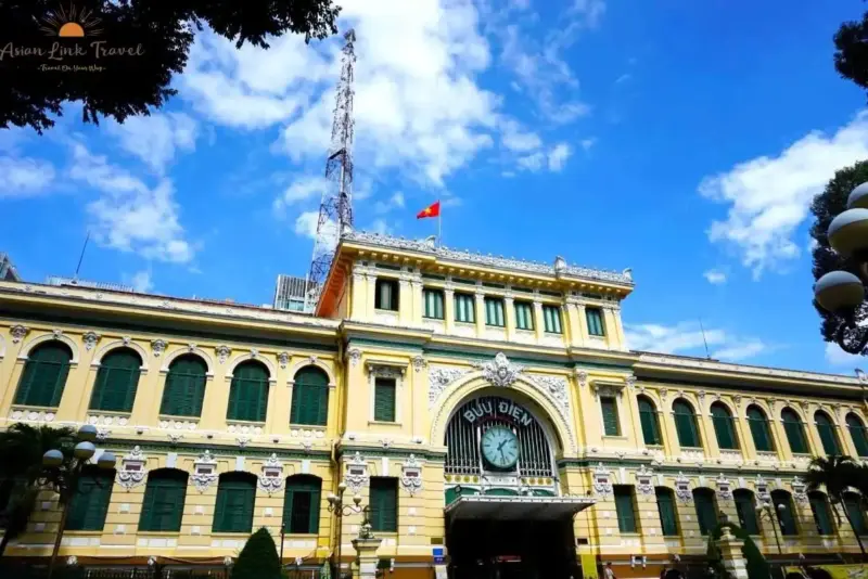 French Colonial Post Office Saigon