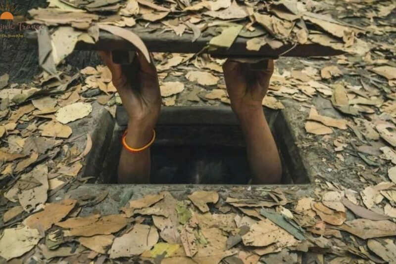 Cu Chi Tunnel Secret Door