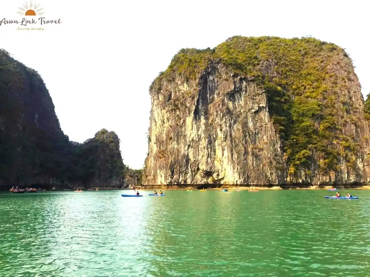 Kayaking Halong Bay