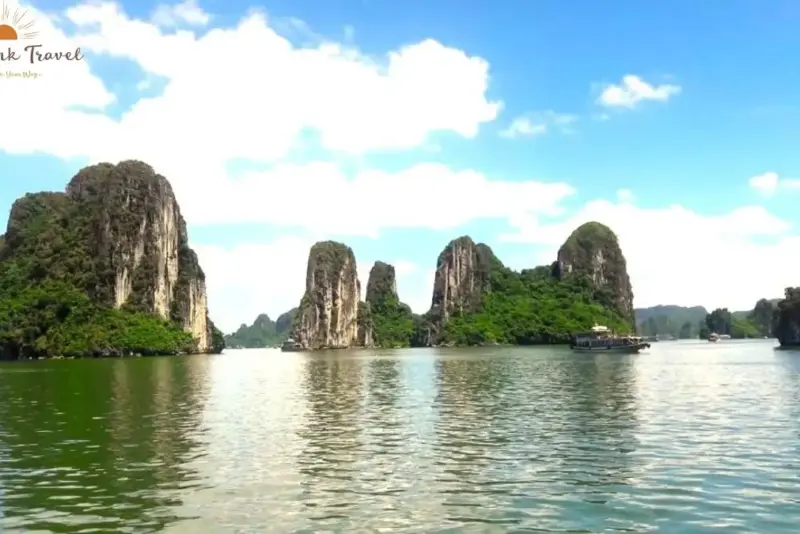 Limestone Karst Halong Bay