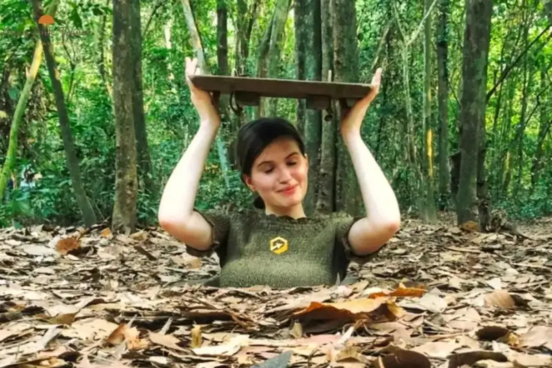 Cu Chi Tunnel Forest Exit
