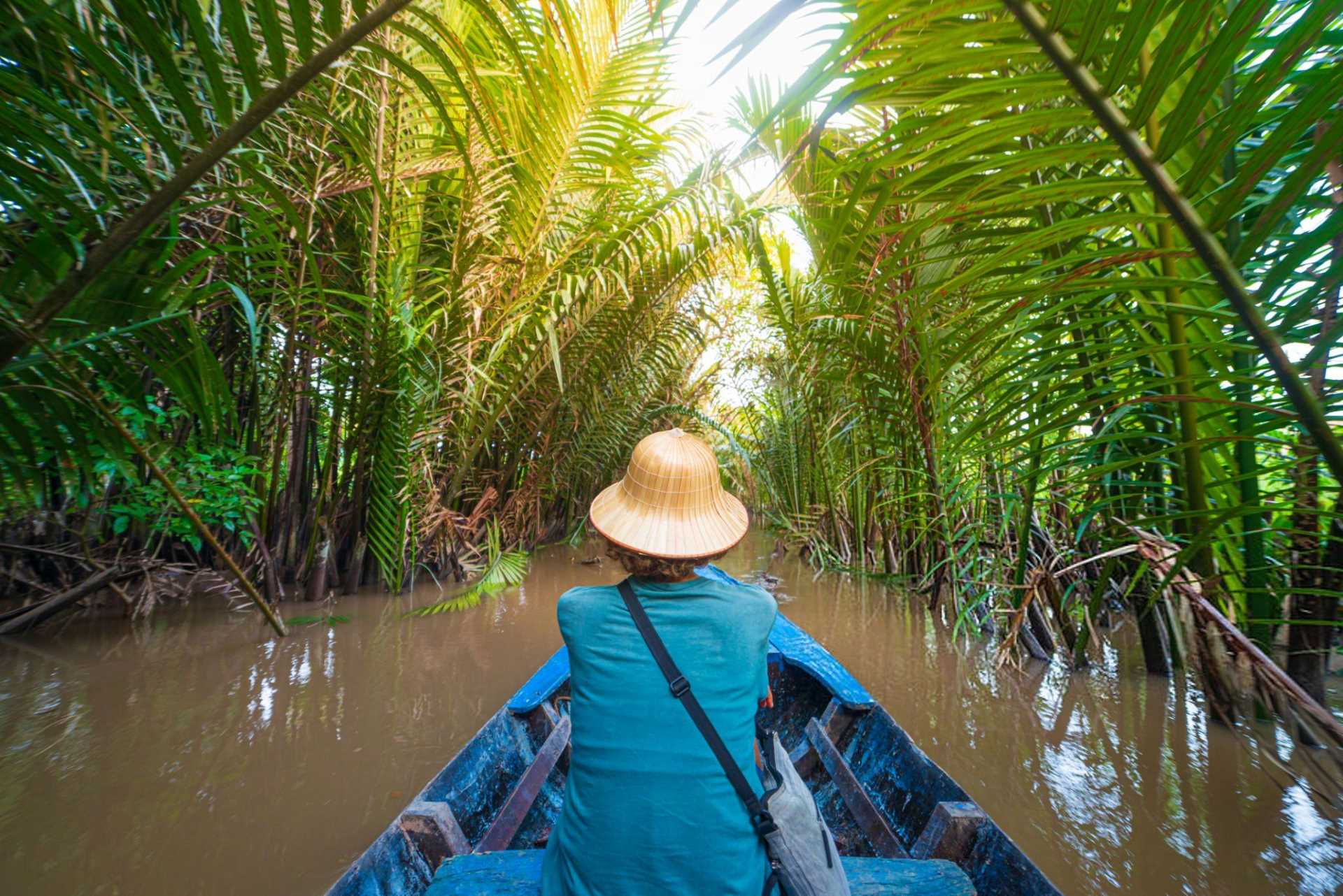 Mekong Delta in Vietnam