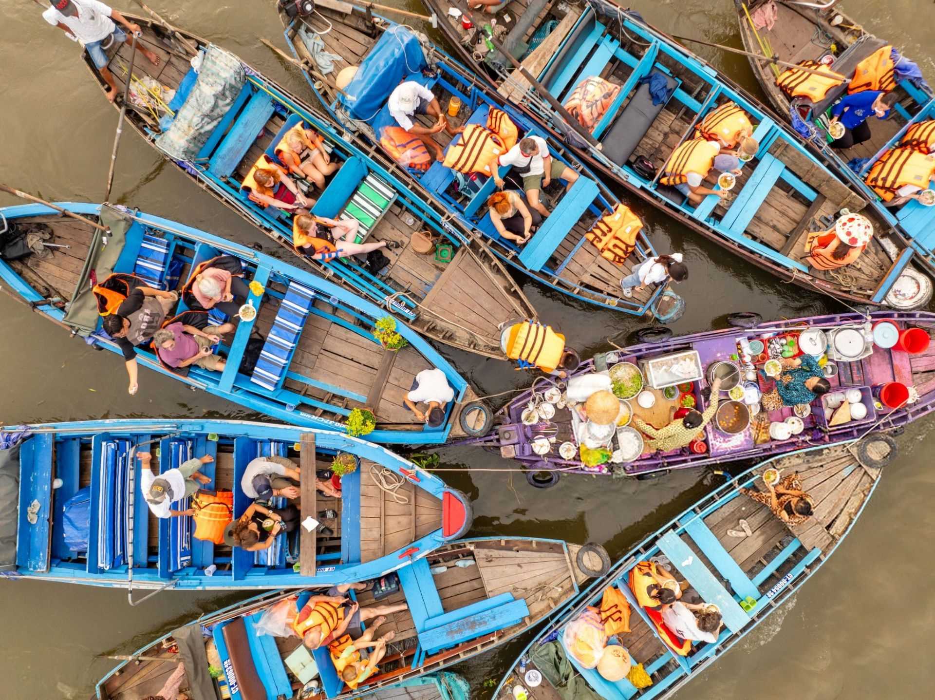 Mekong Delta in Vietnam