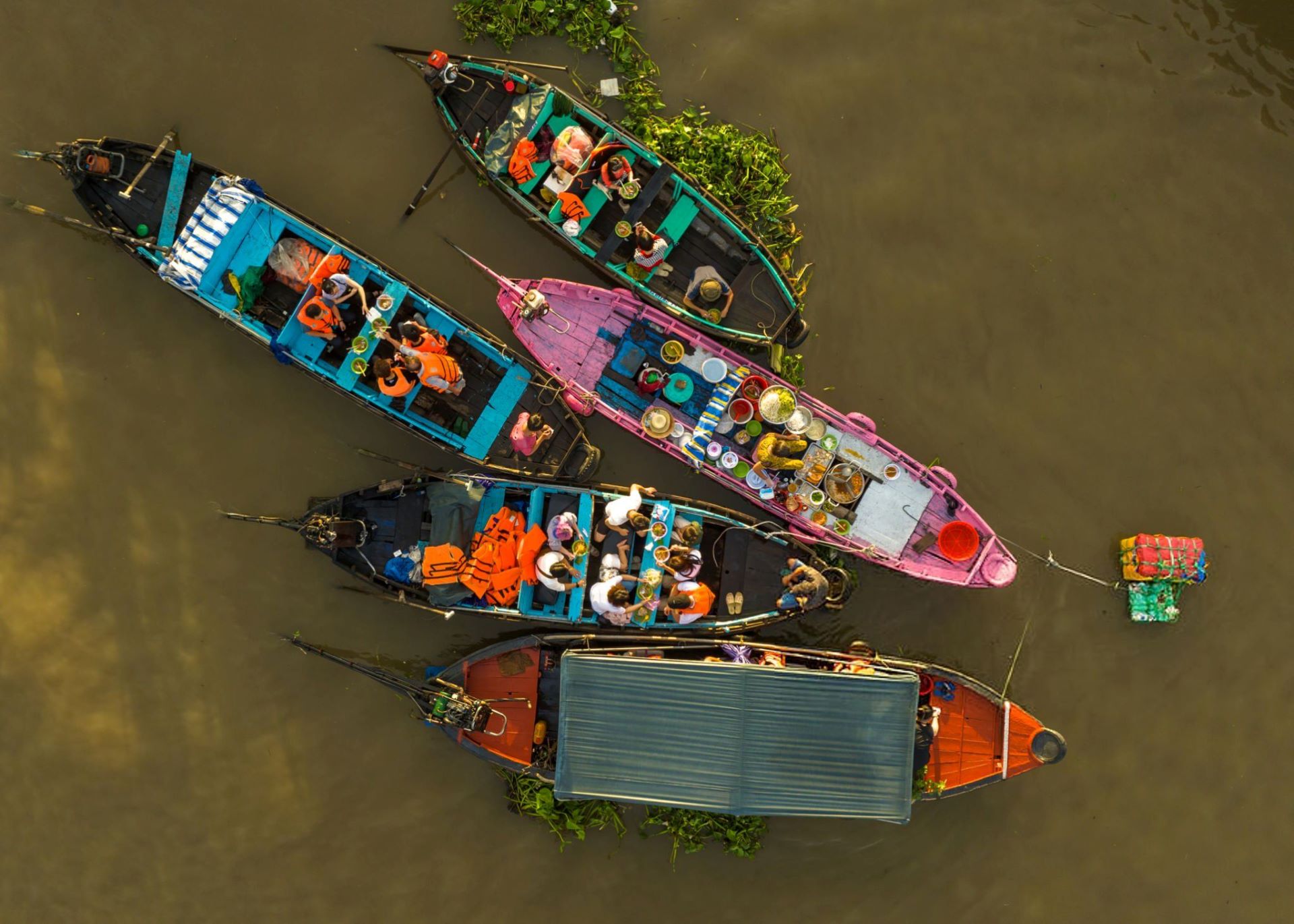 Mekong Delta in Vietnam