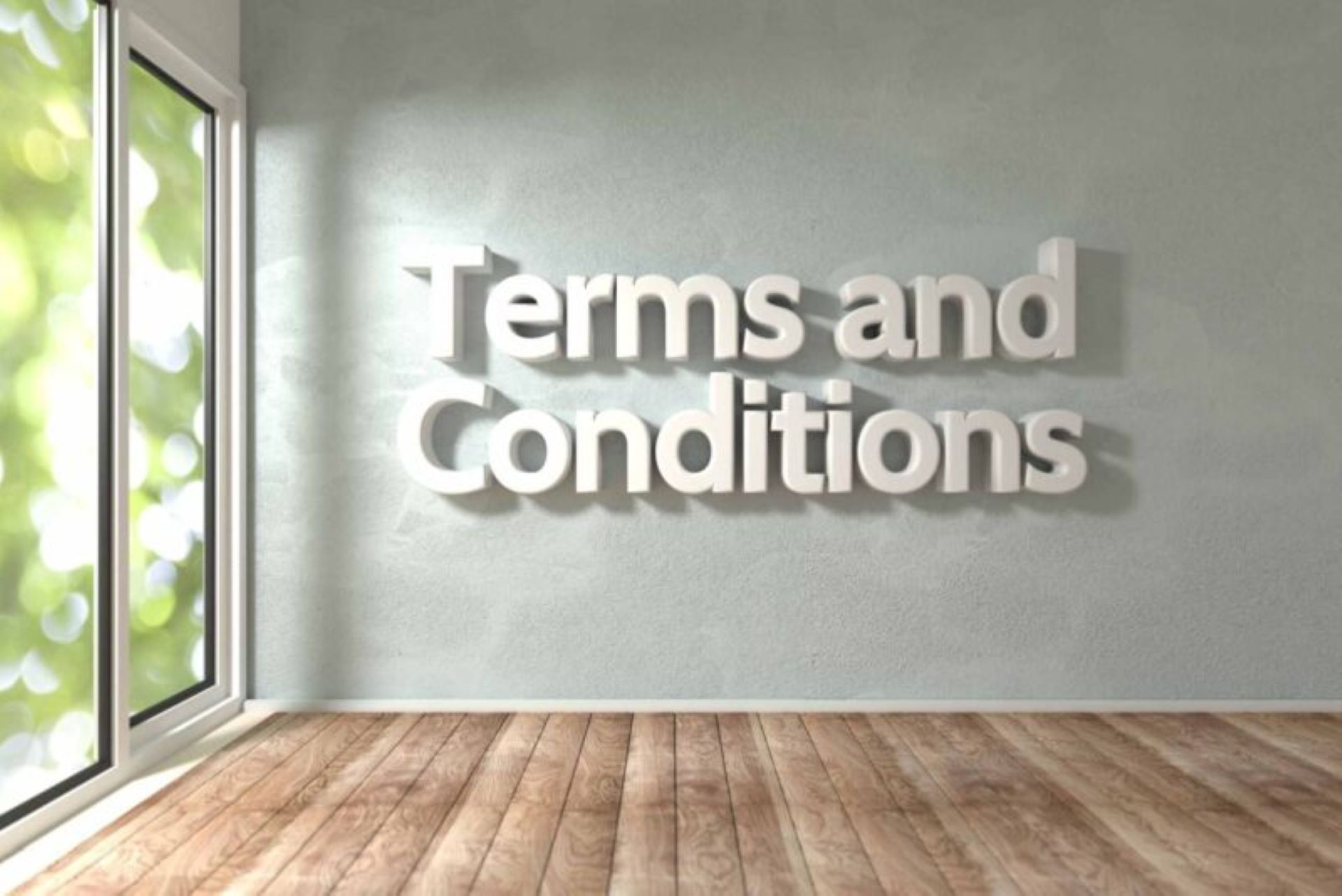 Terms And Conditions 