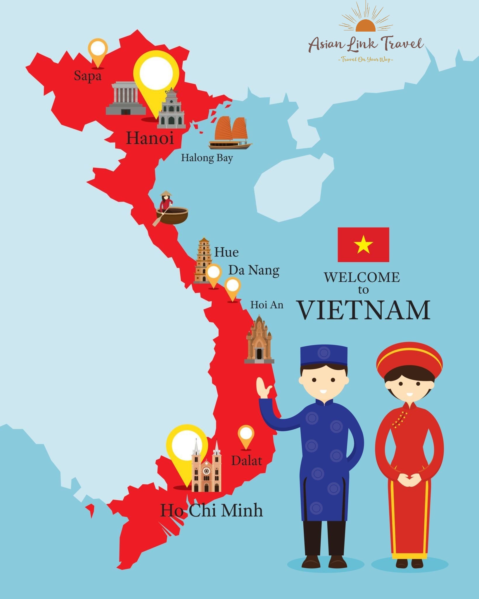 Go With Asian Link Travel.