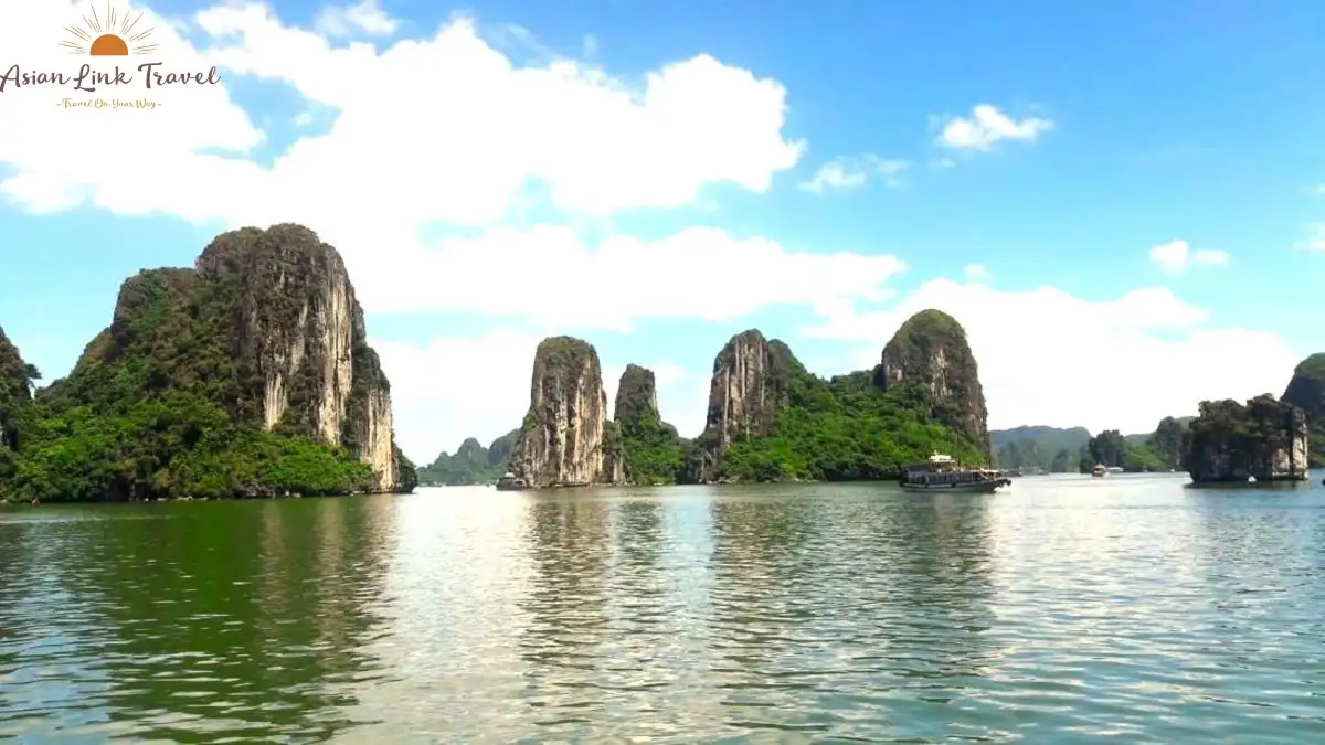 Limestone Karst Halong Bay