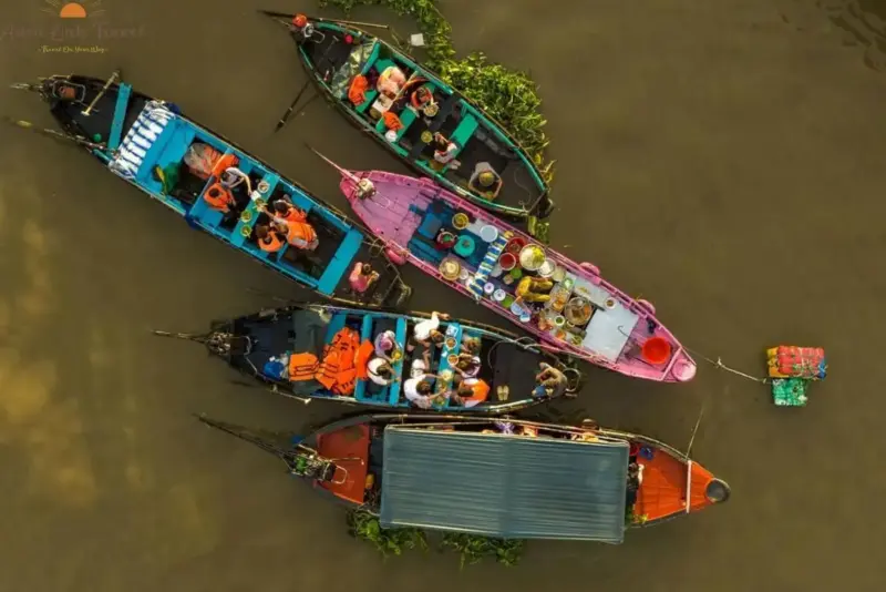 Mekong Delta Cai Rang Market 1