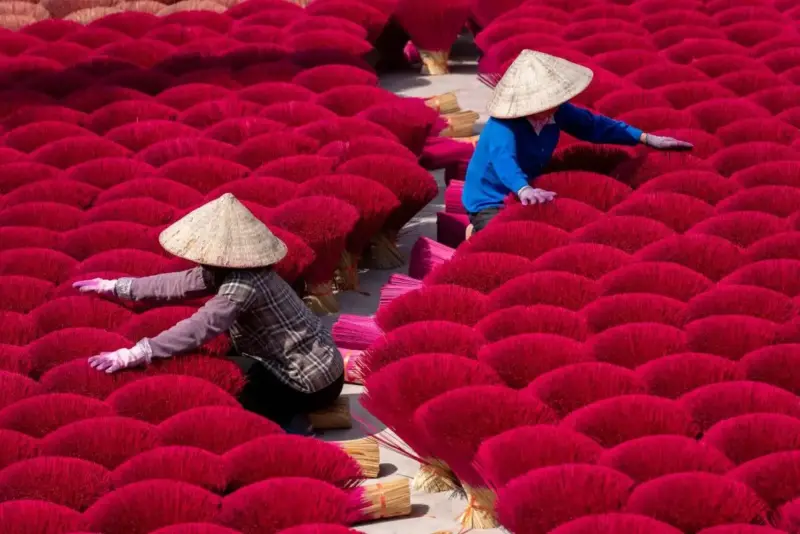 Quang Phu Cau Incense Village Craft